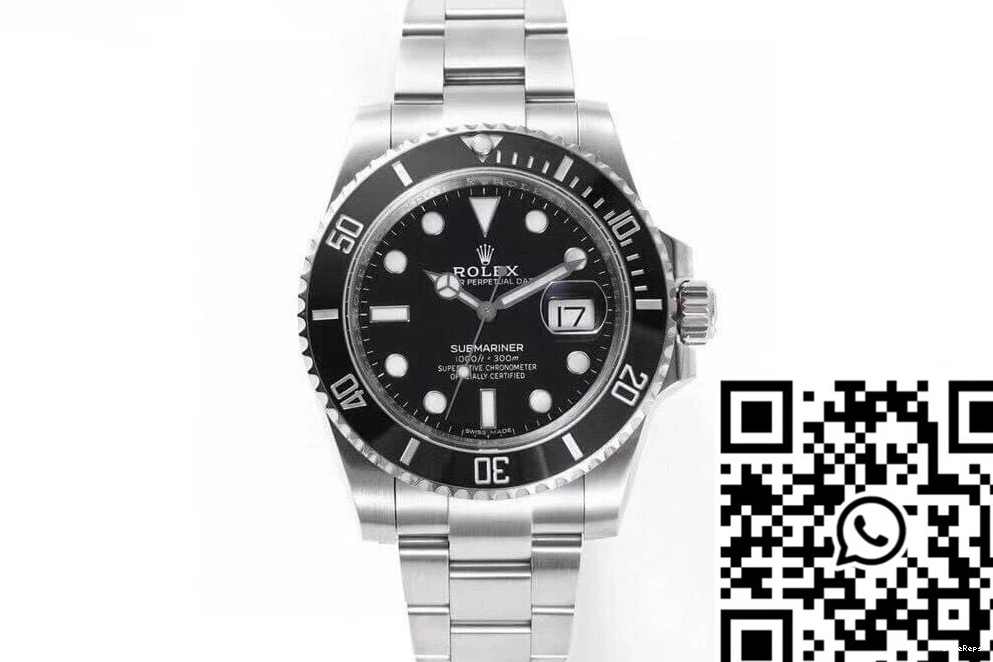 Rolex Dial Submariner Factory Black Steel 116610LN-97200 Strap Stainless ZF 0716